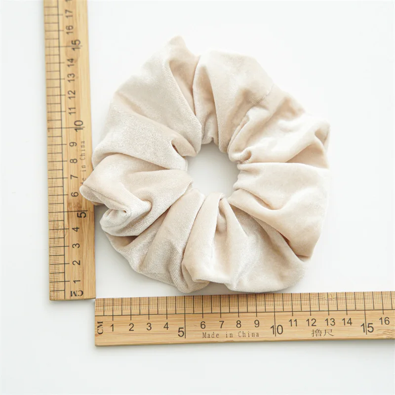 Big Hair Scrunchies Velvet Elastics Large Bobble Scrunchy Hair Bands Women Soft Jumbo Scrunchy Hair Ties