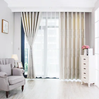Classic Luxury Curtain Exquisite Jacquard Curtain Luxury European Curtain Hangzhou Supplier