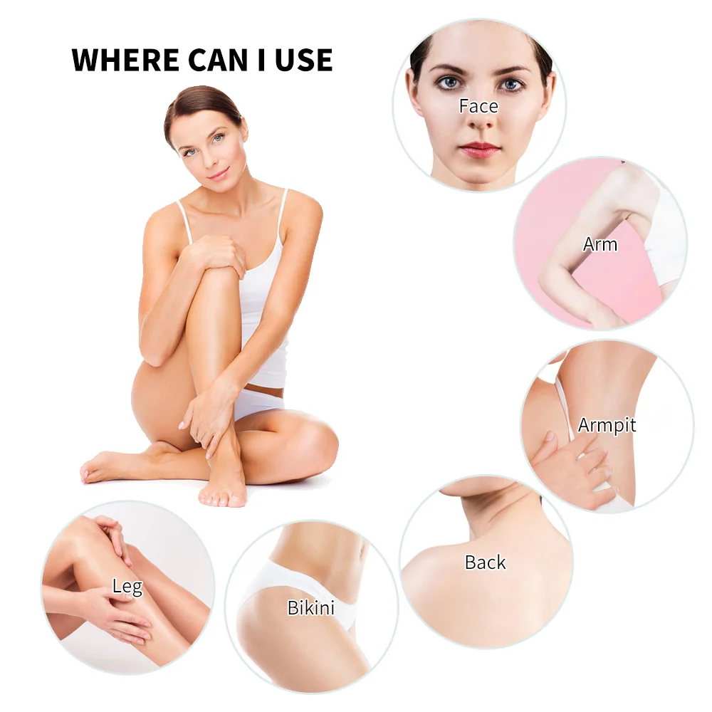 Jiajie body care Pearlescent beeswax hair removal wax paper Depilation Wax Beans