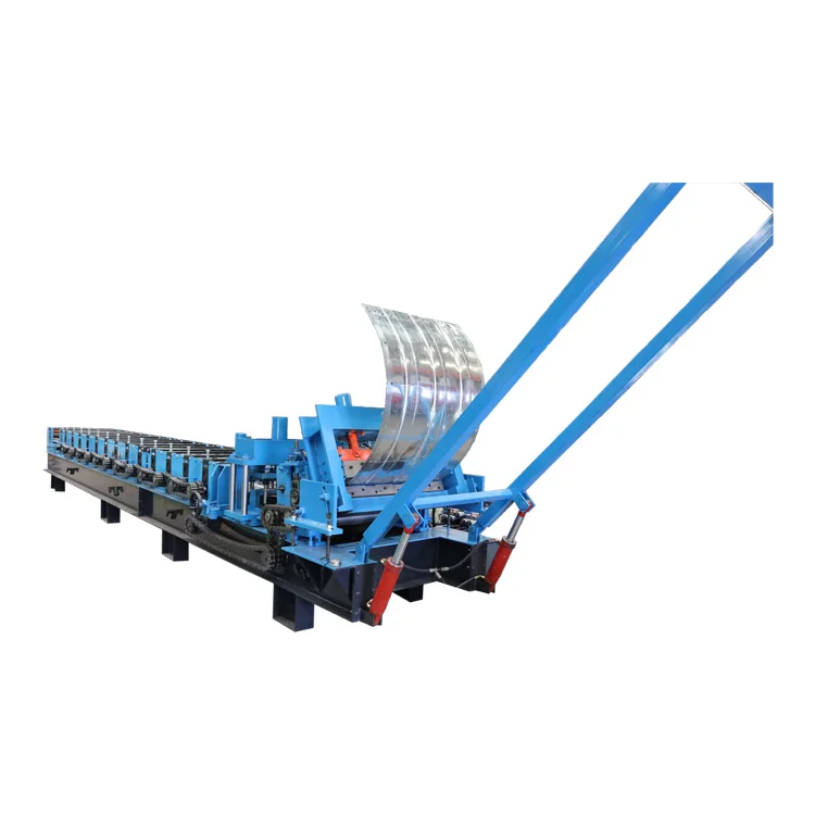 Fully automatic hydraulic steel grain silo roll forming machine for granary