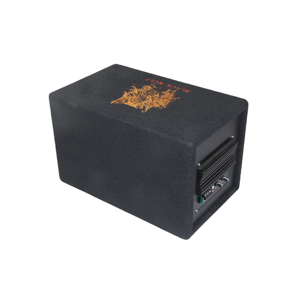 Car Subwoofers with High Sound Quality Active Bass Speaker with Aluminium Frame for Car Audio Systems