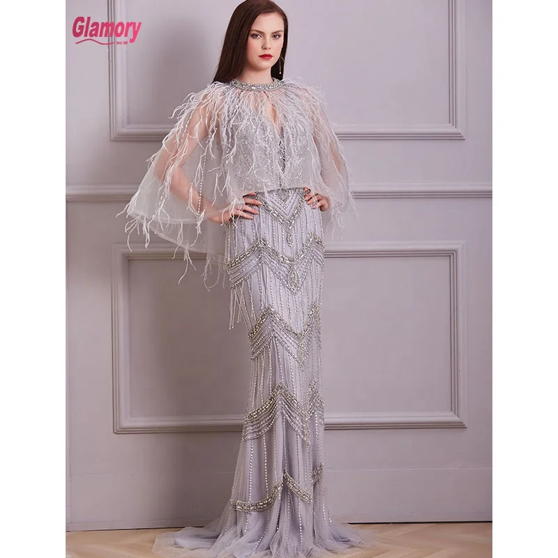 Hot selling sequin evening dress latest fashion dresses Elegant Evening Dress