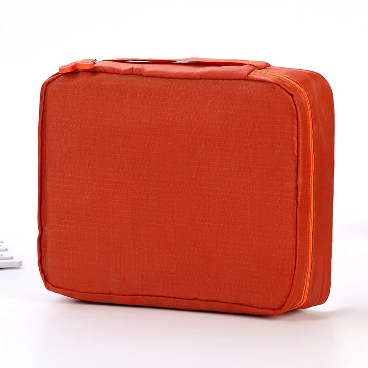 High Quality Multifunction Big Capacity Travel Organizer Make Up Cosmetic Bag With Zipper