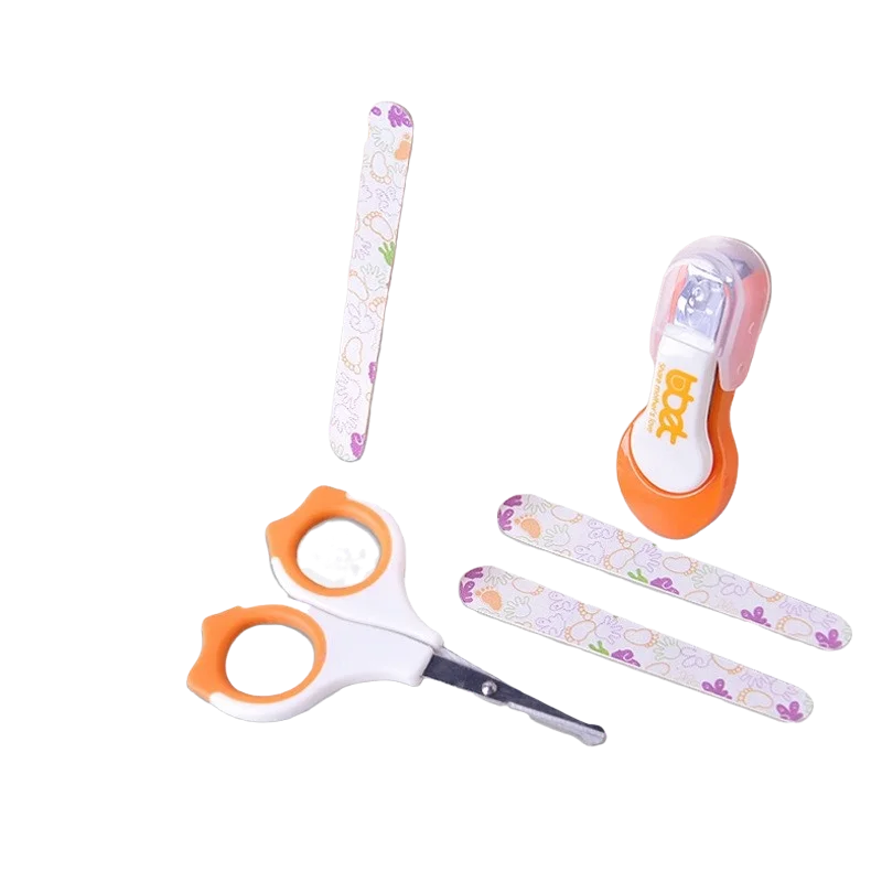 Hot selling Baby Scissors 3 PCS Nail scissors Manicure Care Set Baby Safe baby beauty nail file set