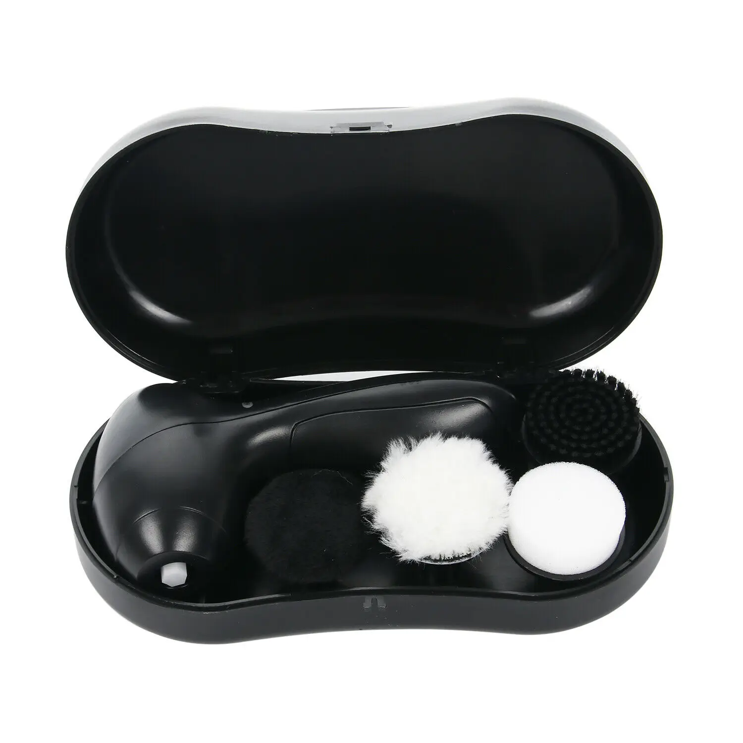 Portable Shoe Cleaner Electric Shoes polisher for Home Use Leather Cleaning Shining Brightening Brush for Leather Bag Car Seats
