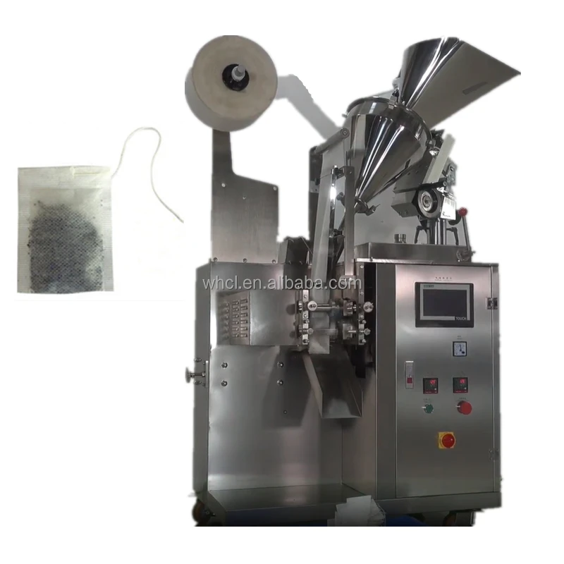 Small Sachet with String Fuso Black Green  Filter Paper Tea Herbal Coffee Packing Machine Powder Bag Packaging Machinery