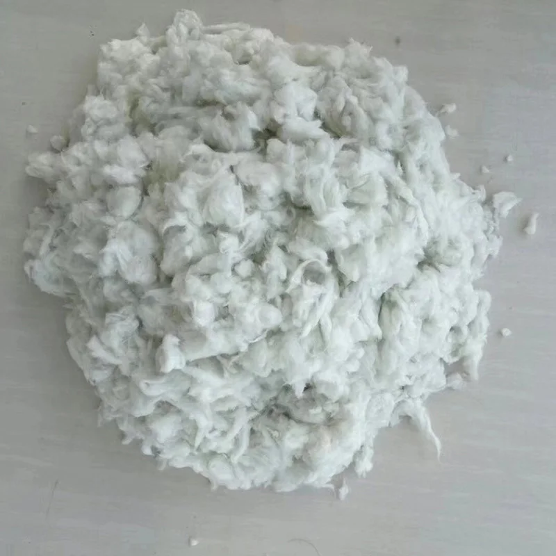 China Sprayed Cotton Blowing Fiber Glass For Inorganic Fire Retardant Coatings