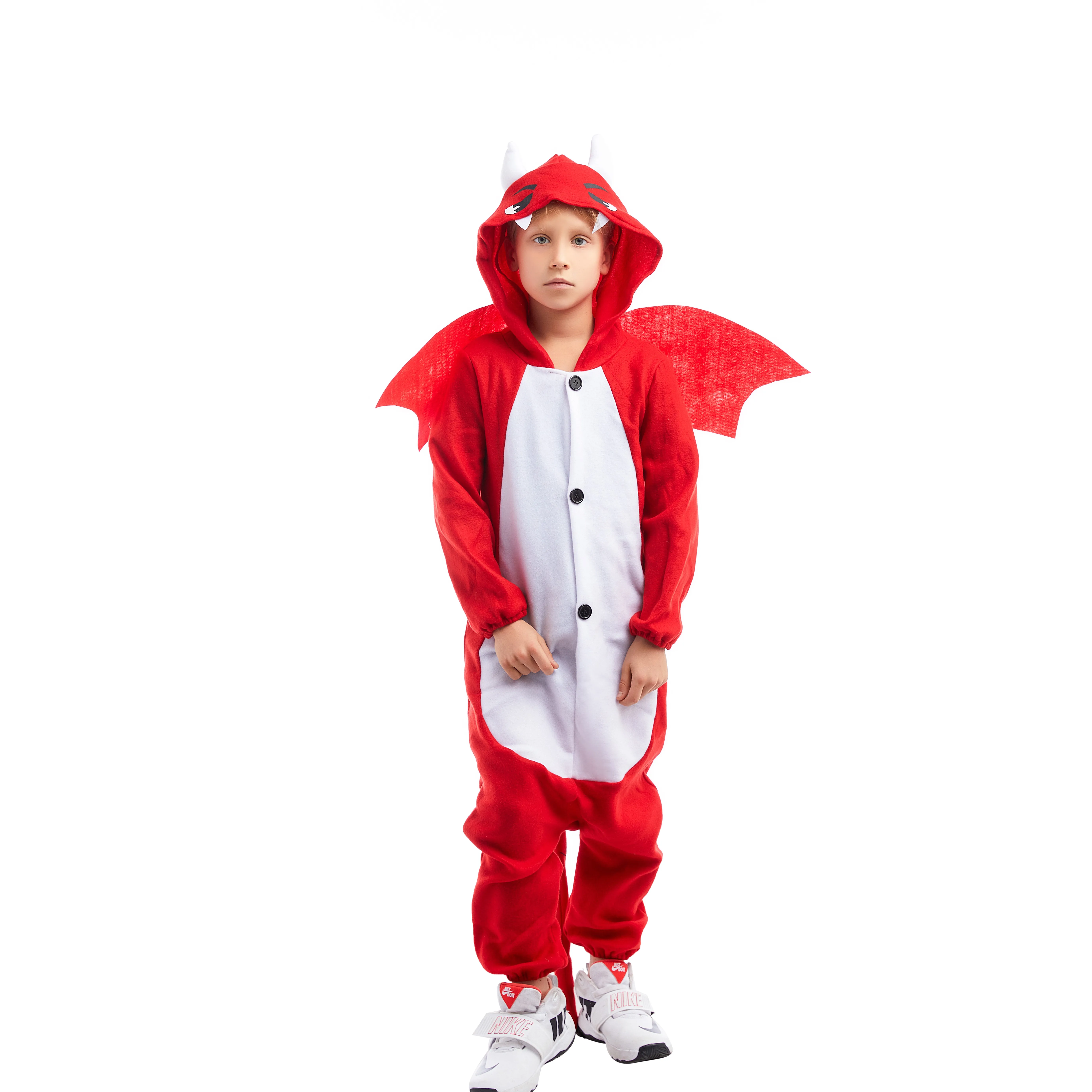 Wholesale Halloween Children Devil Cartoon Character Cos Play Costume 3 Pieces Set For Boys
