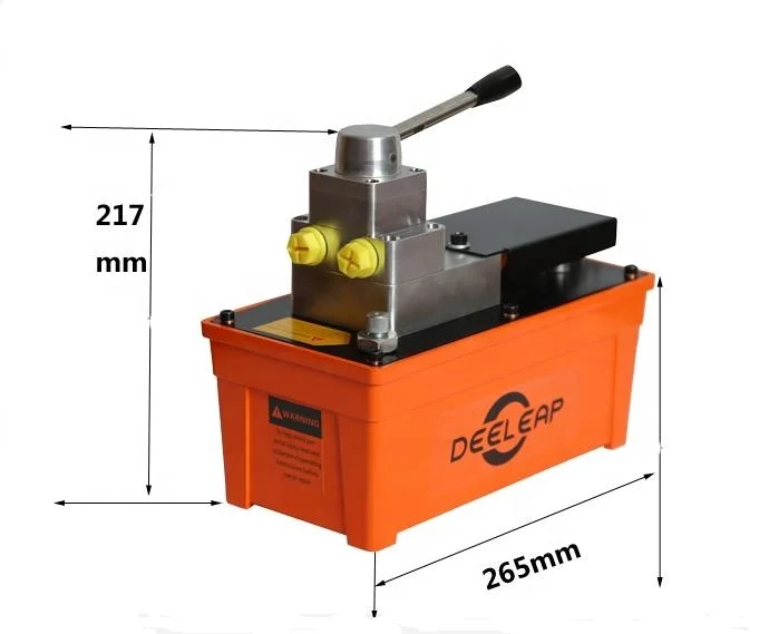 10000psi 700bar Aluminum Pneumatic Air Pump for Double Acting Cylinders 70Mpa Hydraulics Pumps PAD14