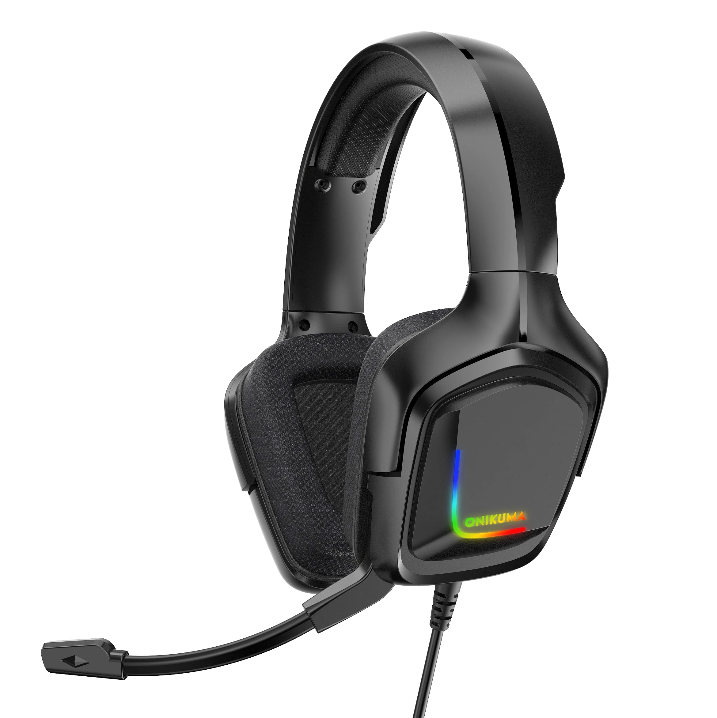Factory Outlet Durable Rgb Light 7.1gaming headset casqu With Microphone
