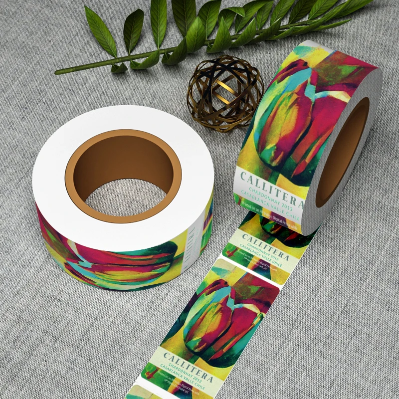 Vinyl Self-adhesive Label Die Cut Printed Customized Stickers Custom Logo Stickers UV Water Oil Proof Outdoor Use Durable PVC