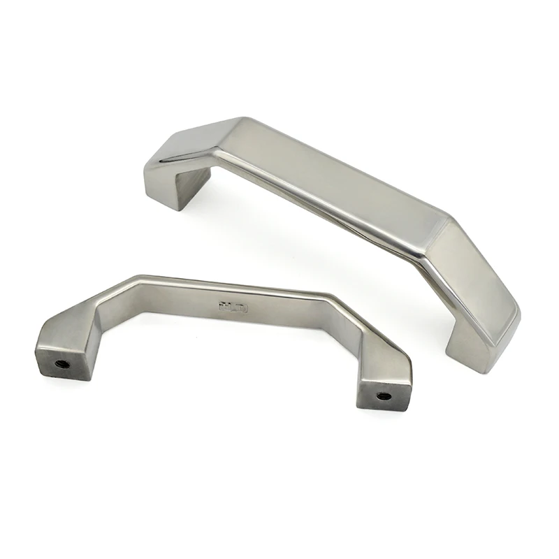 Industrial Handle Stainless steel Heavy Handle U Shaped Cabinet Pull External hole / Internal thread Handle