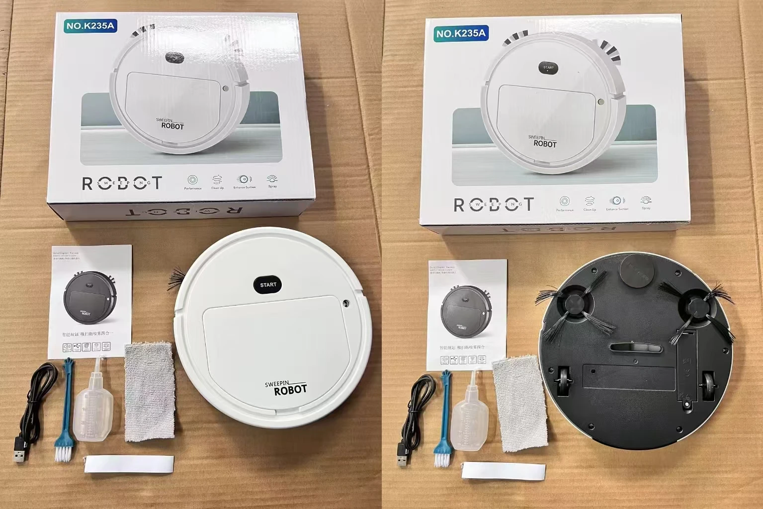 For Pet Hair All Floors vacuum clean robot Cleaning Machine Quiet Intelligent Fully Automatic vacuum and mop robot vacuum clean