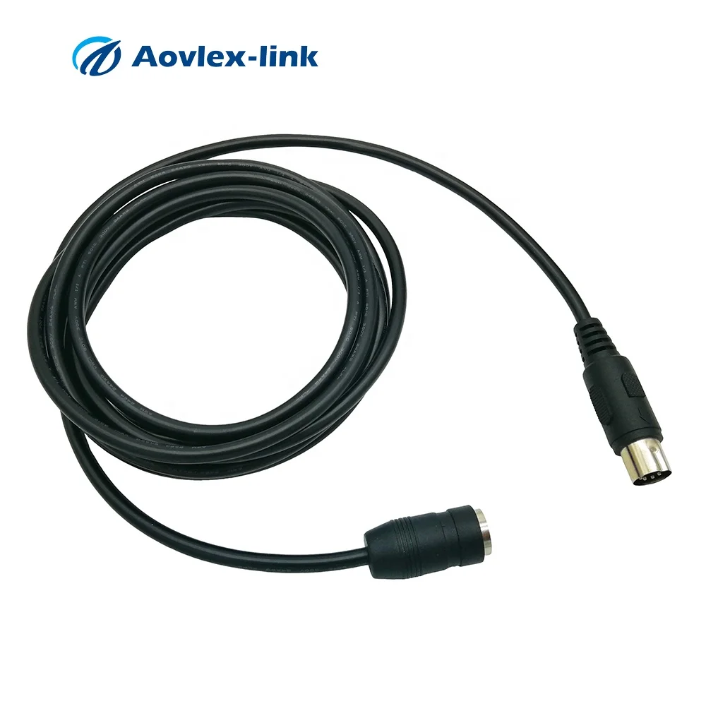 Din 8pin кабель мужчин и женщин разъем Mini Din кабель аудио-видео кабель