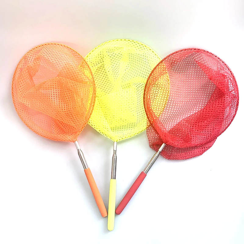 
A popular retractable child butterfly insect catching small fish children fishing nets 