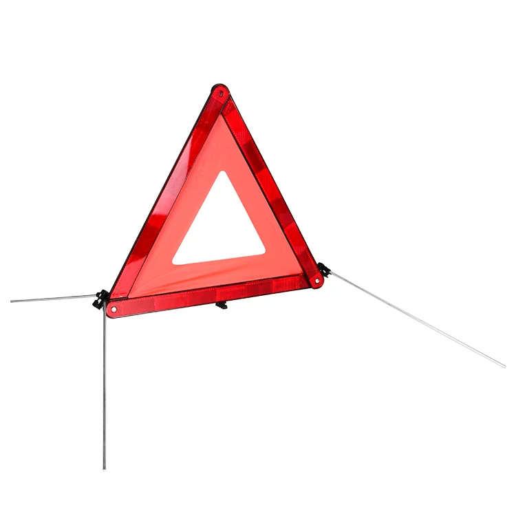 ECE R27 European Standard Vehicle Warning Triangle Low MOQ Reflector Warning Triangle Manufacturers Warning Triangle