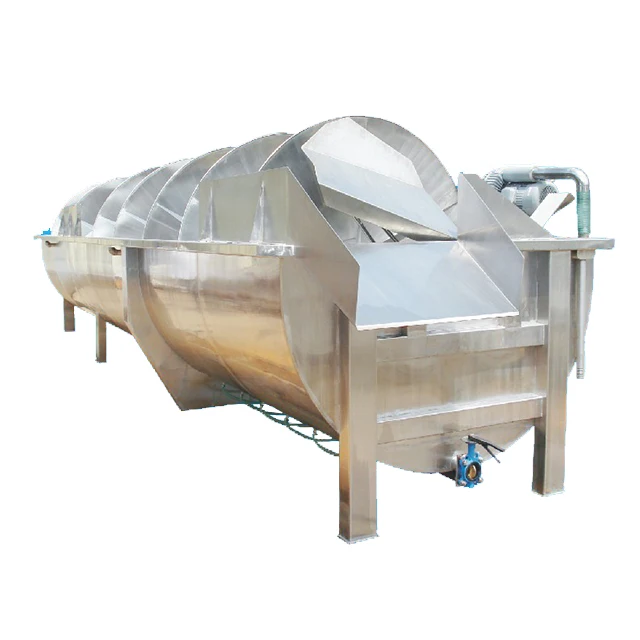 chicken by-product feet gizzards heart Spin chiller slaughtering abattoir chicken poultry equipment