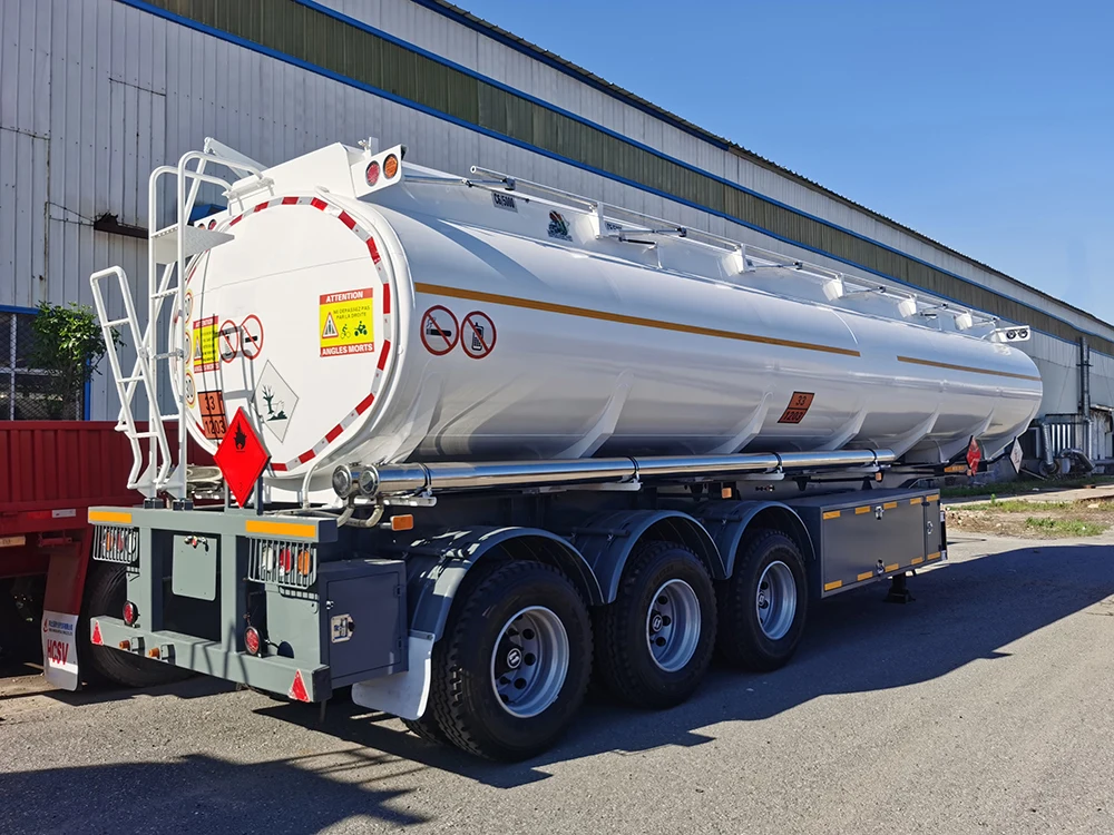 44 000L 6-отсекный топливный бак с прицепом по лучшей цене