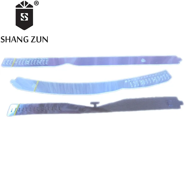 Wholesale custom PVC collar band shirts for men banded collar dress shirts garment accessories