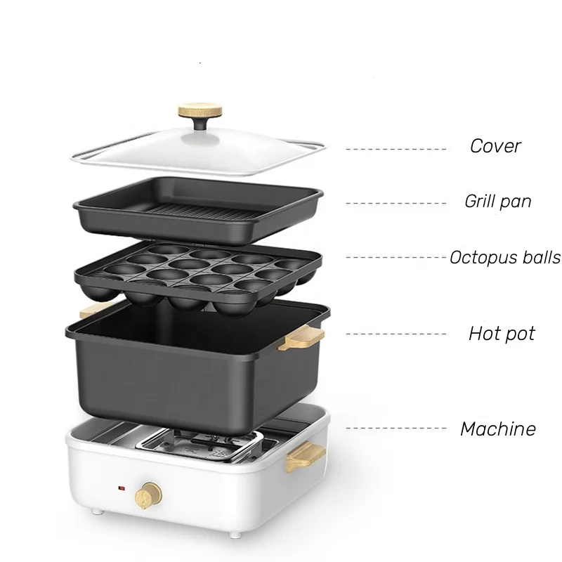 Hot selling multi-fuctional smokeless grill machine high quality 800W electric grills