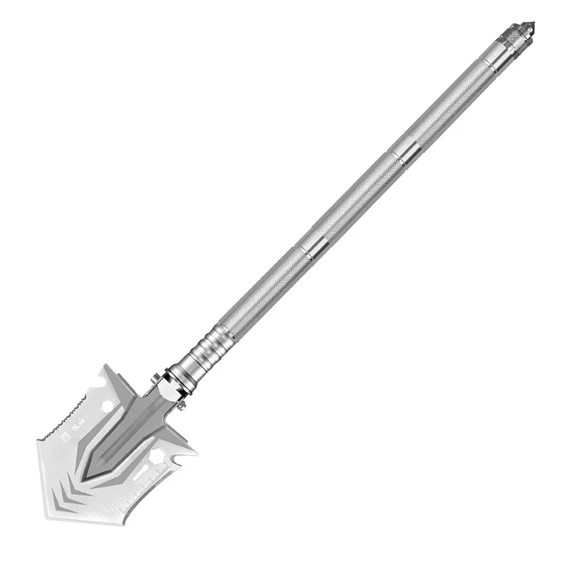 Factory Direct Garden Planting Folding Portable Stainless Steel Shovel Vegetables Digging Axe Outdoor Tool