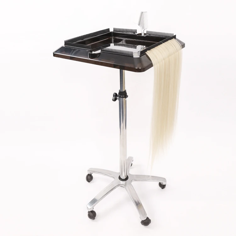 Vmae Hot Sale Barber Assistant Hair Extension Tools Hair Extension Trolley Holder Salon Equipment Tools