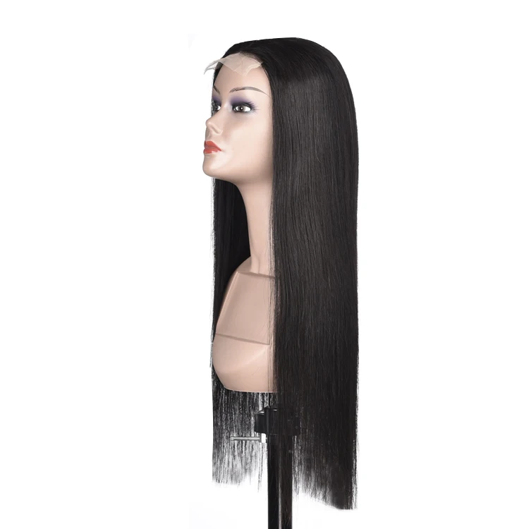 Лидер продаж, оптовая продажа с фабрики, парик, прямые человеческие волосы высокой плотности, волосы с выравненной кутикулой, парики из 100% человеческих волос, парик ручной работы