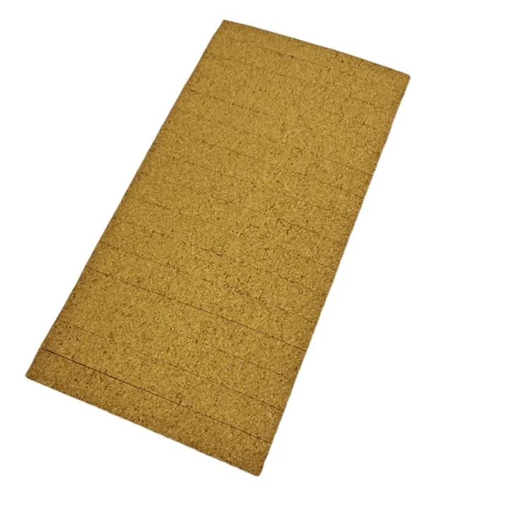 Hot Sale Self Sticky Cork Pad with PVC Foam Protector for Glass Separation Cork