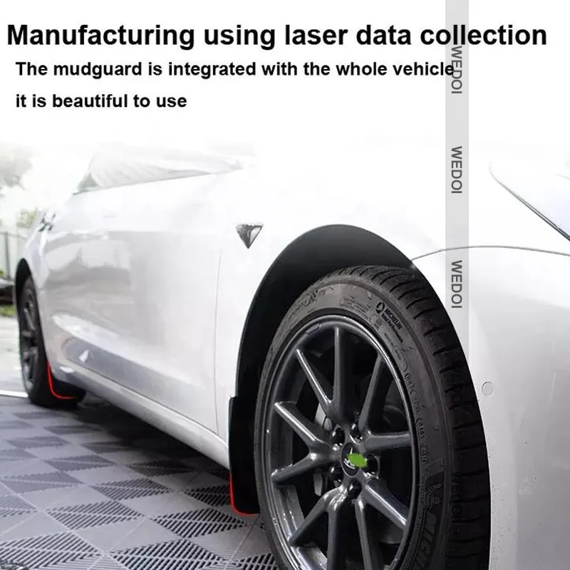 Автомобильные Брызговики для Tesla модели Y брызговики крыло грязи арок автомобильные аксессуары