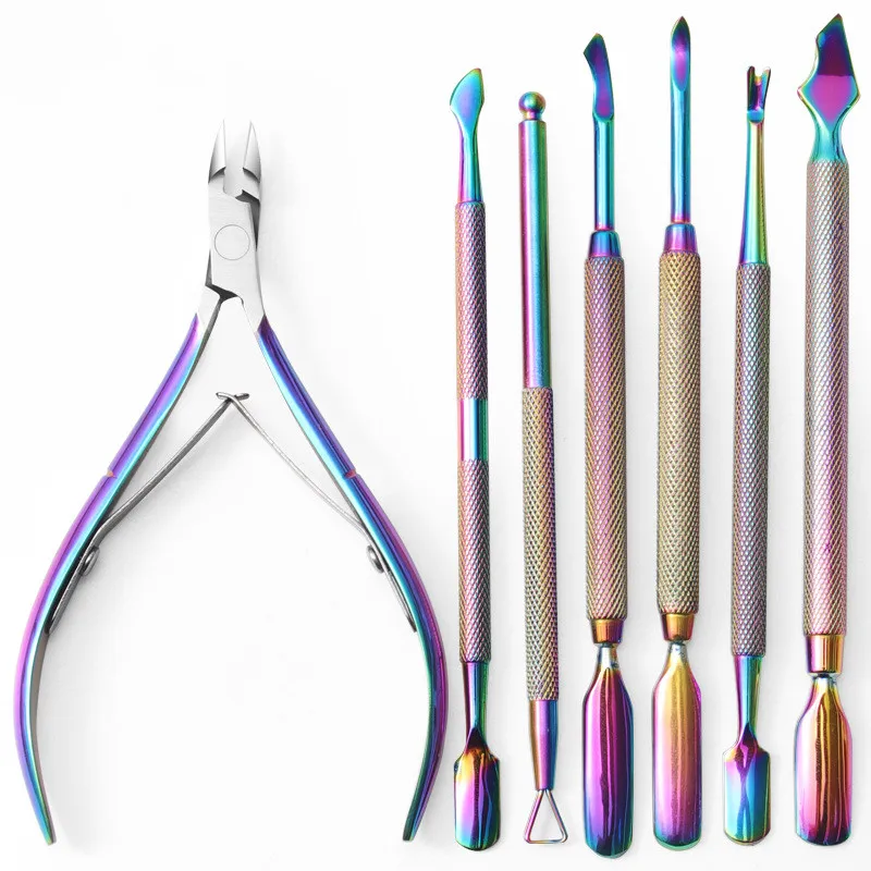 Nail Art  Cuticle Nipper Trimming Stainless Steel Nail Clipper Cutter Cuticle Scissors  Manicure Tools