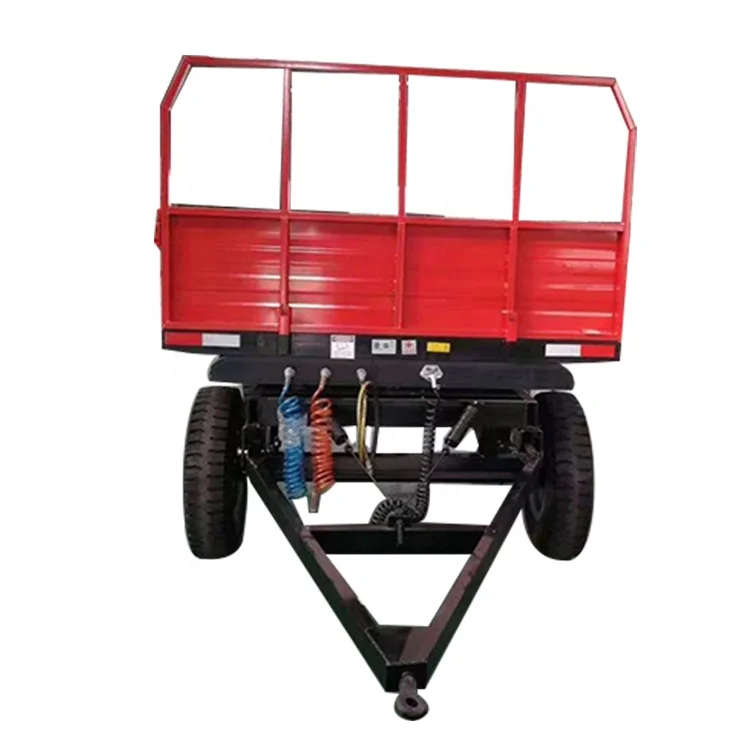 5 ton agricultural machinery cargo farm trailer tractor tipper trailer