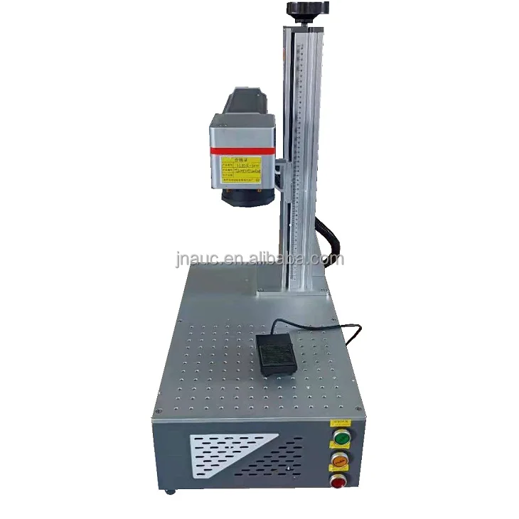 MOPA 30W 50W 60W Jpt Max stainless steel colors fiber marking engraving machine with rotary
