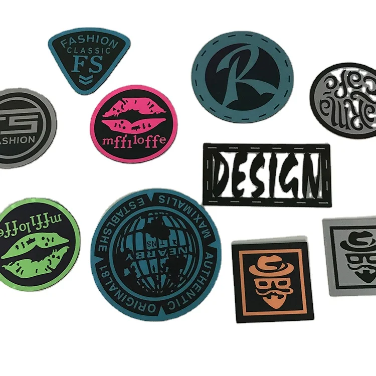 Custom High Quality Reflective Satin Woven Logo Labels Patch Tags for Clothing Garment