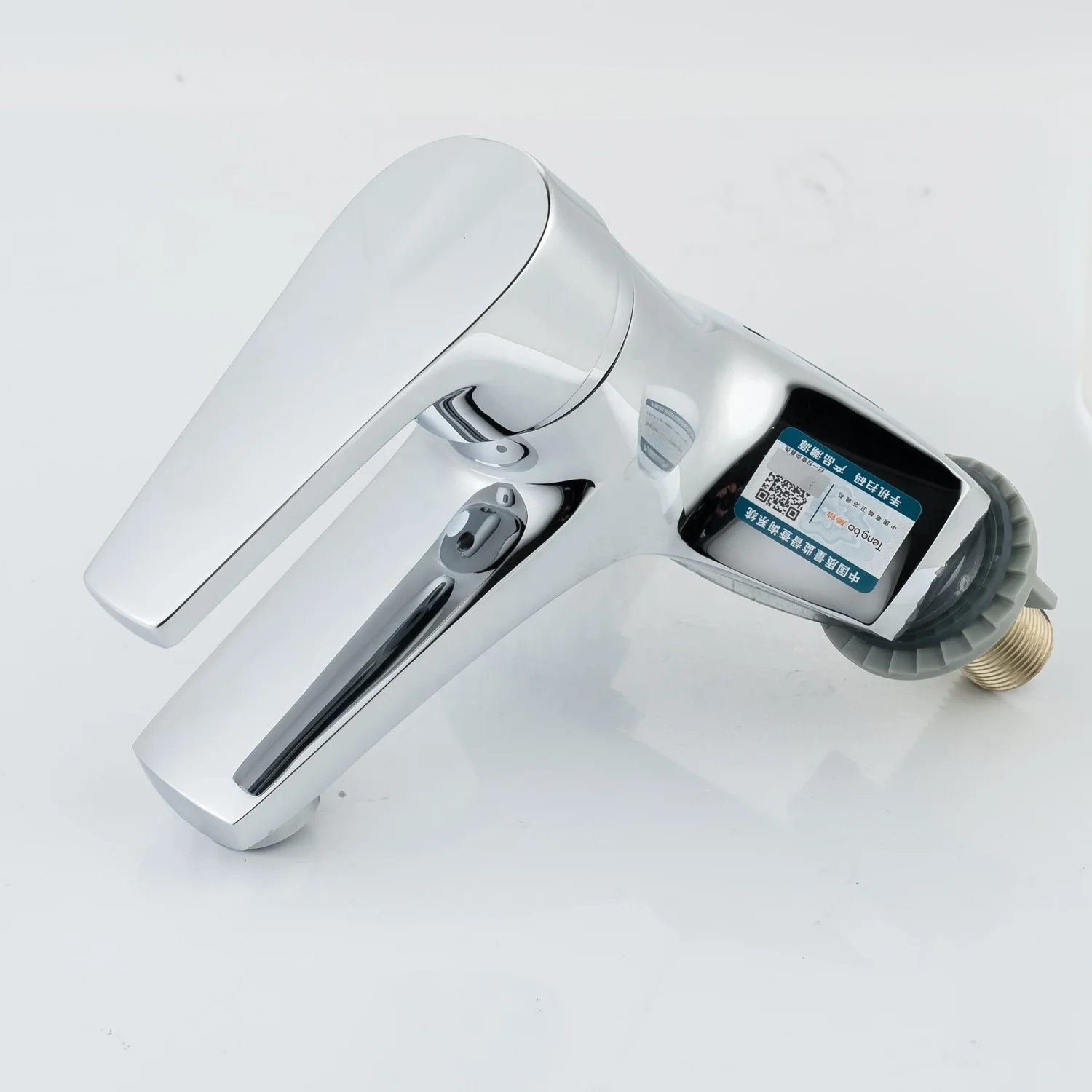 TB-MJ253 Tengbo hot and cold water 2 Dual Holes voi sen brass chrome basin faucet water tap