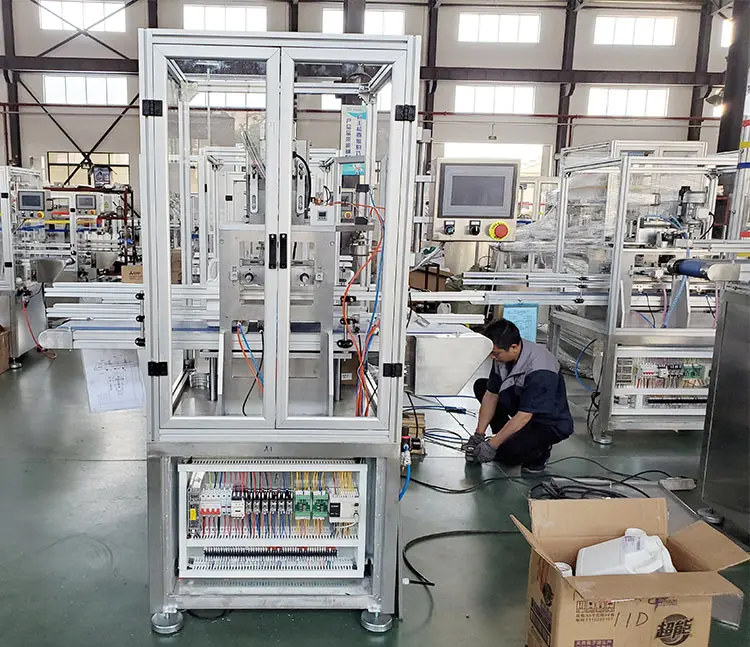 Automatic Empty Plastic Bottle Leak Tester Air  Pressure Testing Machine