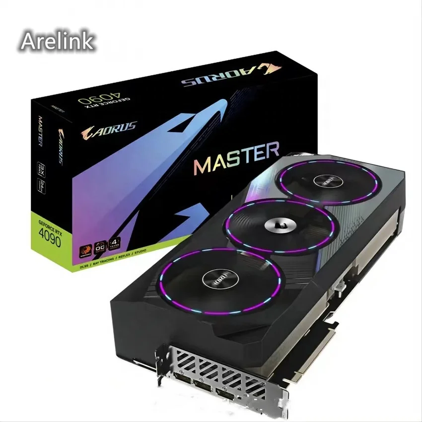 Игровые компьютерные карты RTX 4090 24 ГБ, графическая карта rtx4090 ti Vga GeForce Video GPU 4090ti NIDIA 4090 rtx, графическая карта лучше, чем 3090