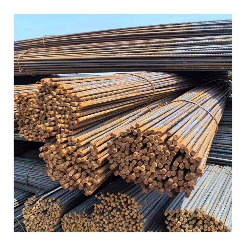 Deformed Steel Bar Ribbed Steel Hot Rolled Cut Hrb335 Hrb400 Hrb500 Seismic Resistance Building Steel Reinforcement