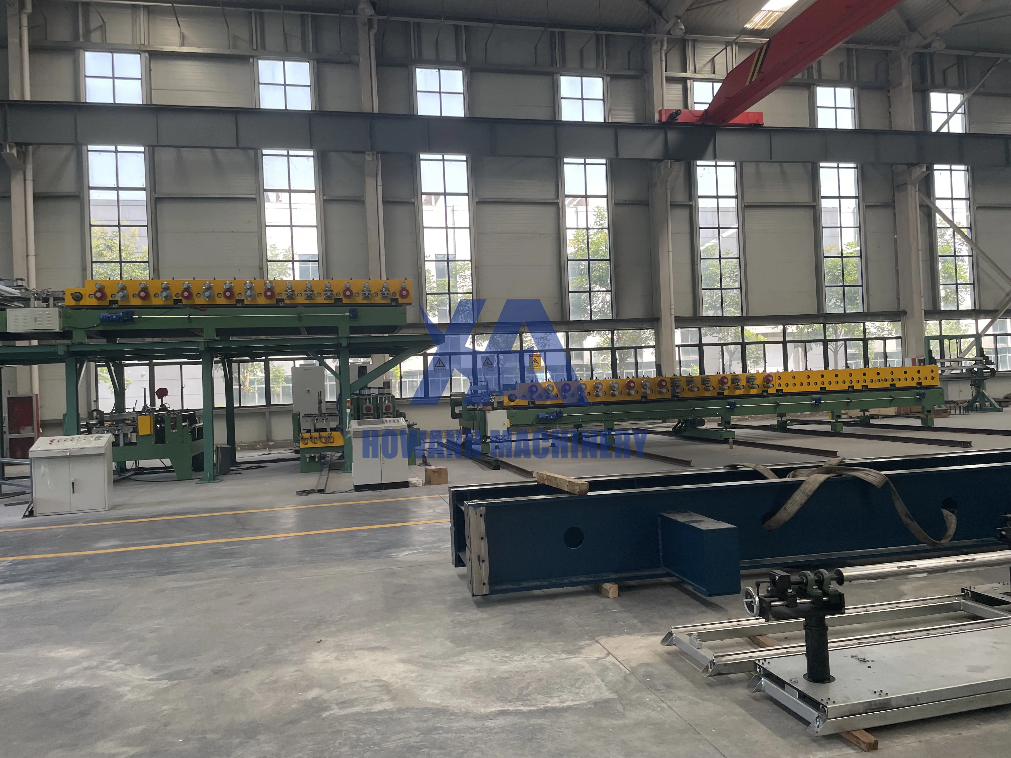 High speed sandwich panels manufacturing machines pu sandwich panel machine sandwich panel machine production line