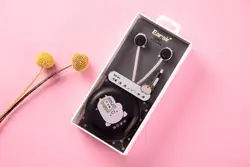 Cute Cartoon Kids Wired Stereo Earbuds Gifts Headphone Wired Headset Wired 1.22mm Wired Earphone With Mic