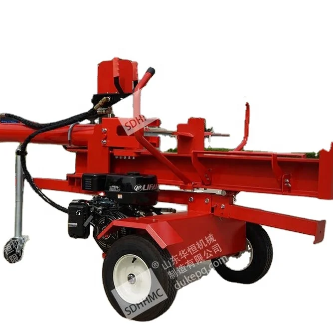 Factory Price 15HP Honda Gasoline Engine Driven Hydraulic Log Splitter For Tractor