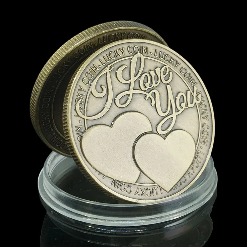 Custom Souvenir Gifts Metal Coins Special Euro Coins Challenge 3D Commemorative Blessing Coin