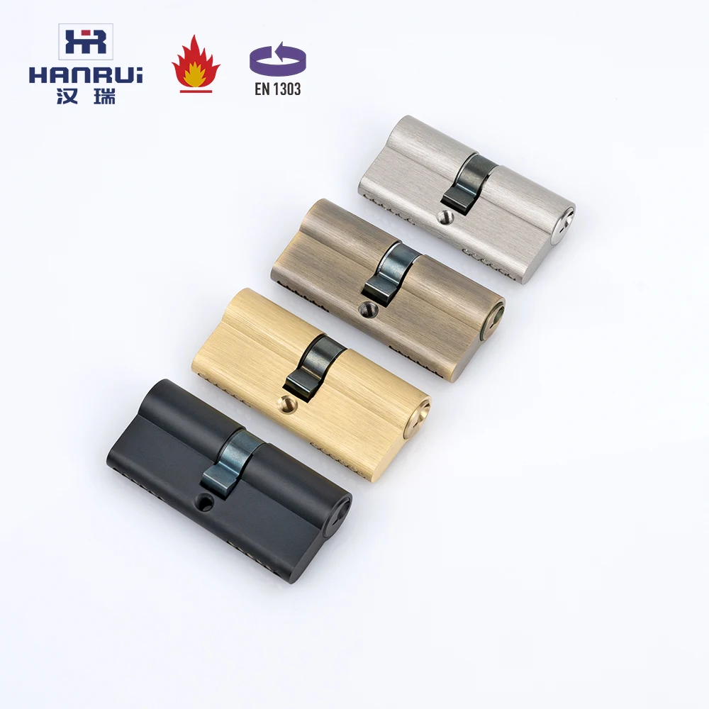 Euro profile brass cylinder / EN1303 european lock cylinder / master cylinder key