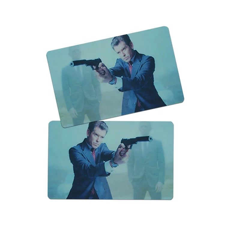 OEM Service Custom Design Business Card Printed Lenticular Photocard Printing