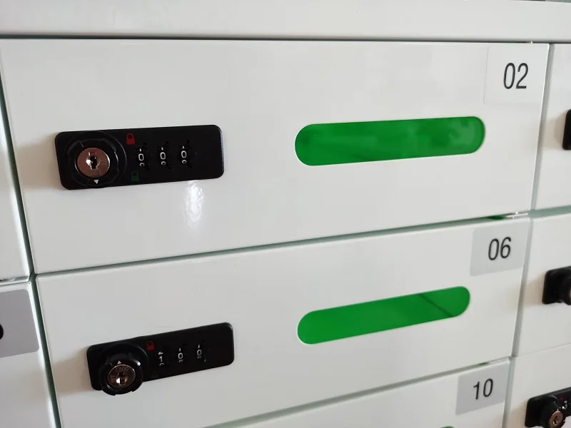 Cell Phone Laptop Tablet Storage Super Charging Locker Public Mobile Phone Charging Locker for multimedia classroom