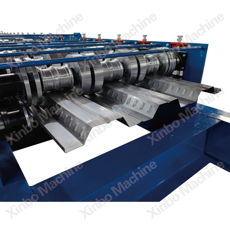 Hot Selling Floor Decking Steel Panel Construction Making Roll Forming Machine ceramic tile production line