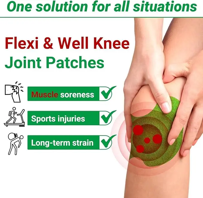 MIAOAITANG Factory wholesale 12 pieces of warm herbal plaster knee patches for knees, back, neck, shoulders