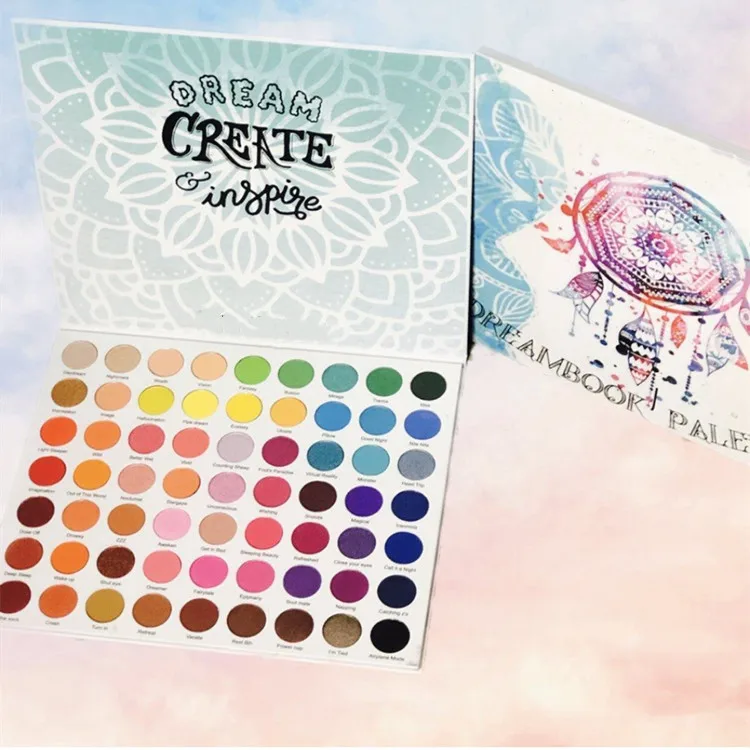 Wholesale Waterproof Makeup Eyeshadow  63 Color Summer Eyeshadow Palette