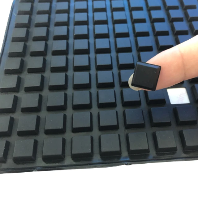 Self Adhesive Backed Foam Sheet Black Nonslip EVA Foam Pad Mat with Adhesive Back for Furniture Doors