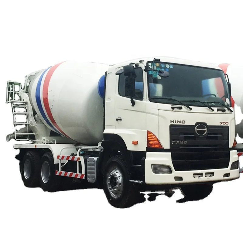  Б/у передвижной бетоносмеситель Zoomlion грузовик Hino в хорошем состоянии для