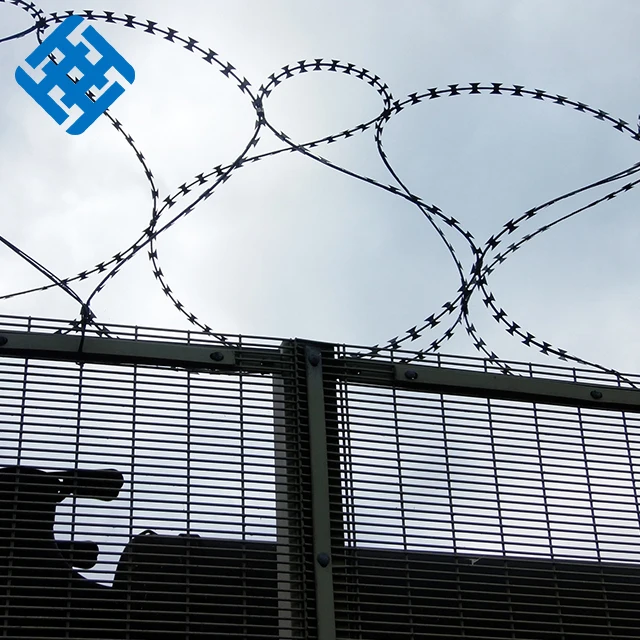Factory supply  high security 358 welded panel security anti-climb fence